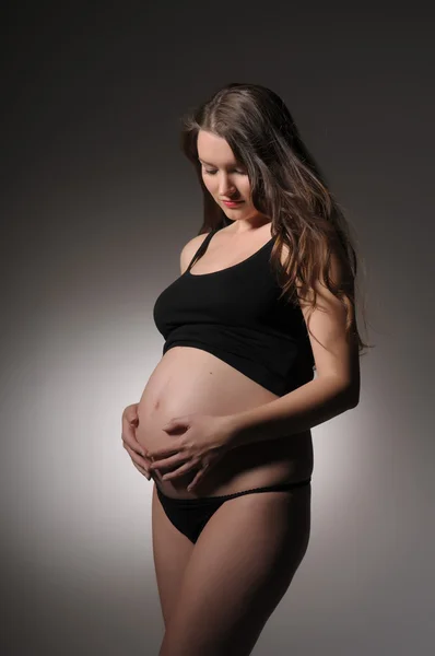 Pregnant girl — Stock Photo, Image