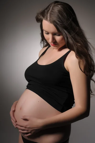 Pregnant girl — Stock Photo, Image