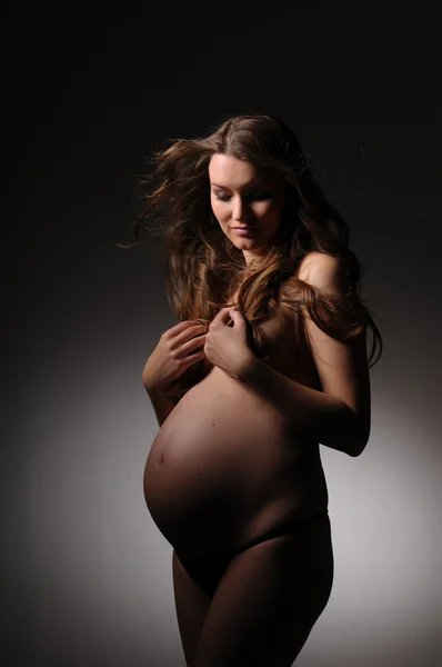 Pregnant girl — Stock Photo, Image