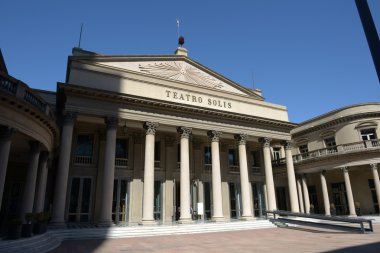 Teatro Solis Montevideo in Uruguay clipart