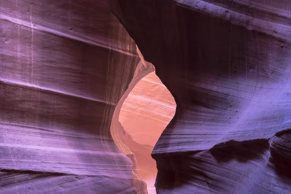 Antelope canyon, con cañón ranura —  Fotos de Stock