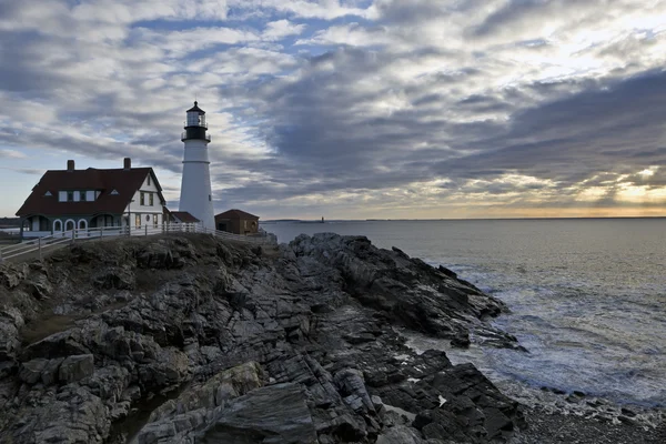 Leuchtturm in Maine — Stockfoto