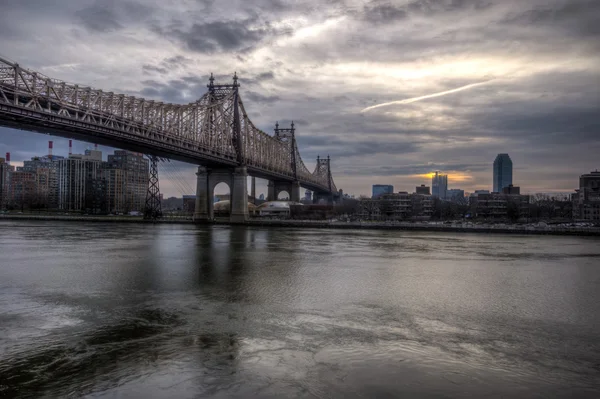 Queensboro Bridge, también conocido como 59th Street Bridge — Foto de Stock