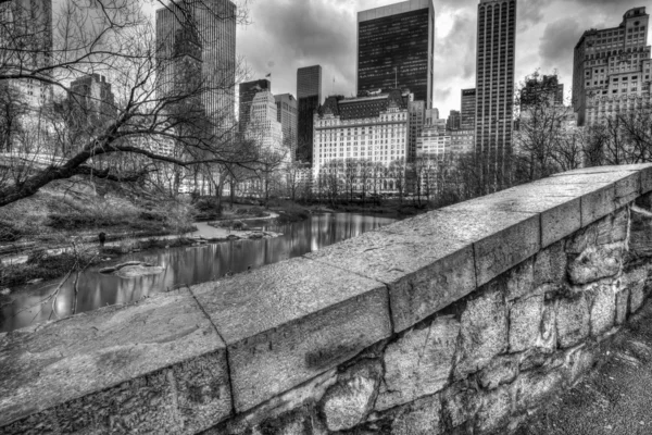 Gapstow mostek central park, Nowy Jork — Zdjęcie stockowe