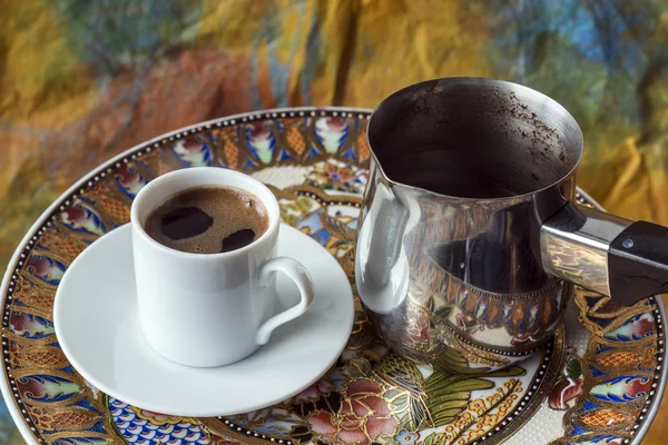 Turkish, Greek coffee — Stock Photo, Image
