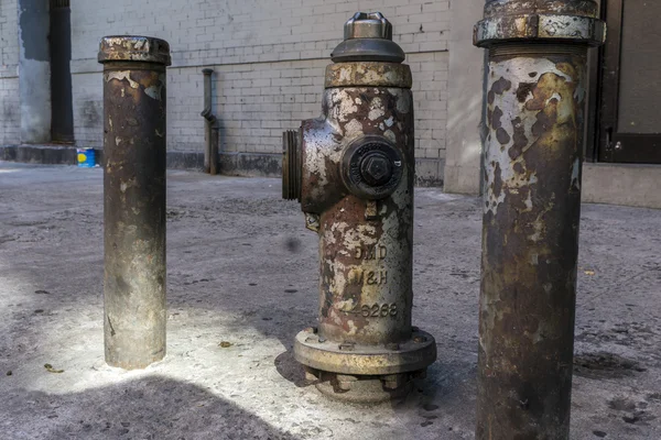 Manhattan new york city Fire hydrant — Zdjęcie stockowe