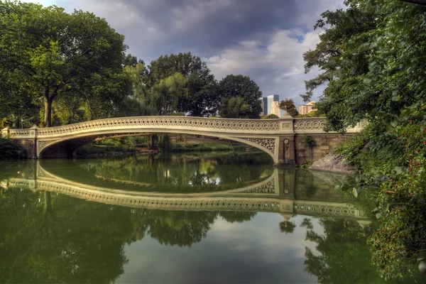 Central Park, New York City now bridge Royalty Free Stock Photos