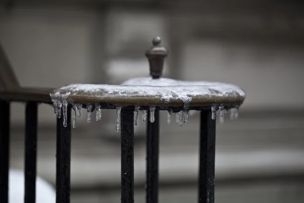 Icicle in New York City — Stock Photo, Image