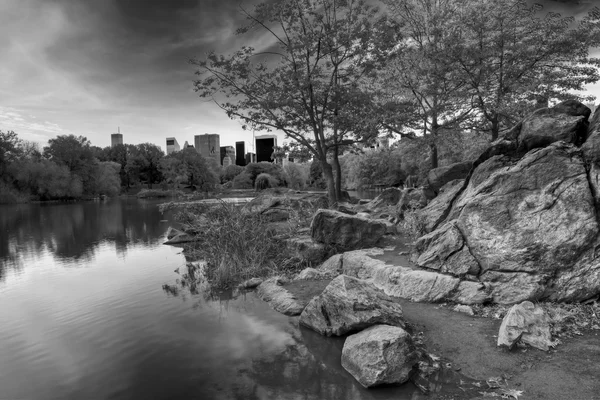 Central Park le lac — Photo