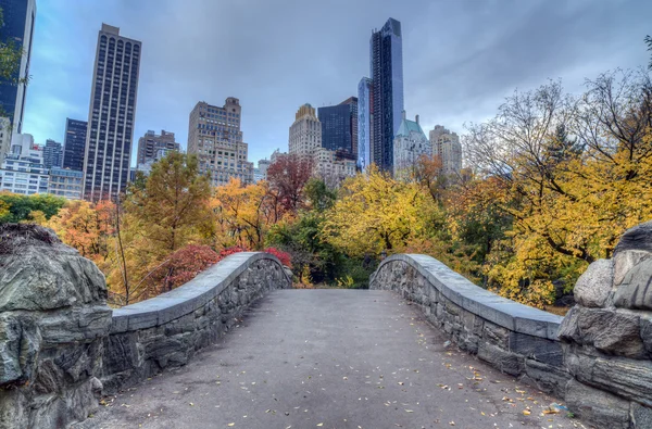 Puente de Gapstow Central Park, Nueva York — Foto de Stock