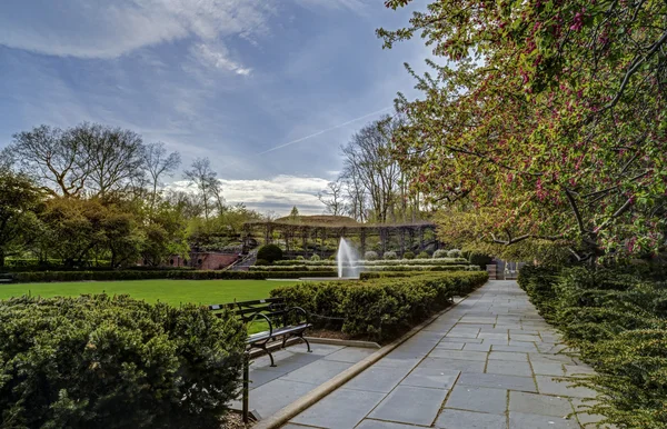 El jardín del conservatorio — Foto de Stock