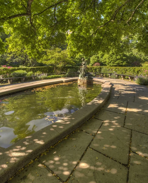 Konzervatoř zahradní central park, new york city — Stock fotografie