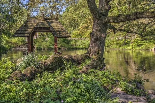 Wagner Cove Central Park, New York City — Stok fotoğraf