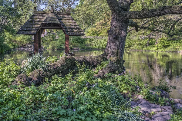 Wagner Cove Central Park, New York City — Stok fotoğraf