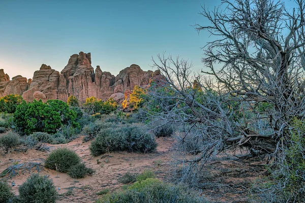 Arches Ulusal Parkı Abd Nin Utah Eyaletinin Doğusunda Yer Alan — Stok fotoğraf