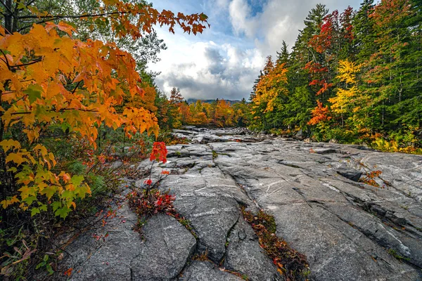 Herfst Bij Swift Rivier New Hampshire — Stockfoto