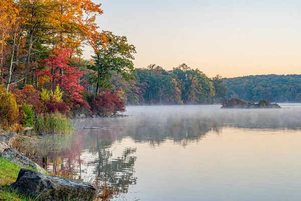 Harriman State Park Located Rockland Orange Counties Late Autumn Early — Stock Photo, Image