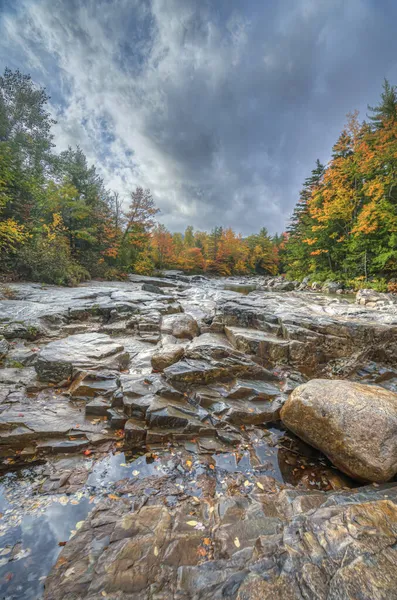 Herfst Bij Swift Rivier New Hampshire — Stockfoto