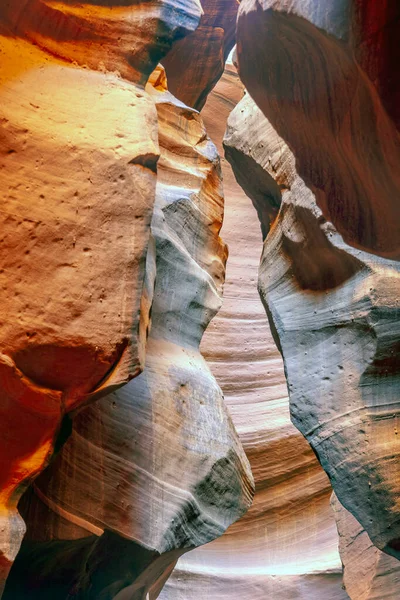 Antilop Kanyon Egy Nyíláskanyon Amerikai Délnyugaton Navajo Földjén Van Arizonától — Stock Fotó