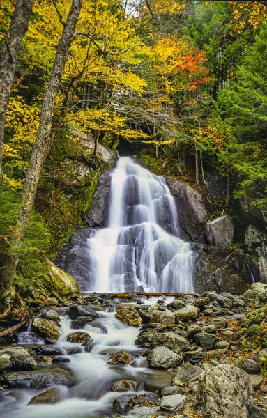 Waterval Van Glens Falls Het Platteland Van Vermont — Stockfoto