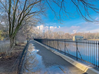 Jacqueline Kennedy Onassis Reservoir Central Park Rezervuarı