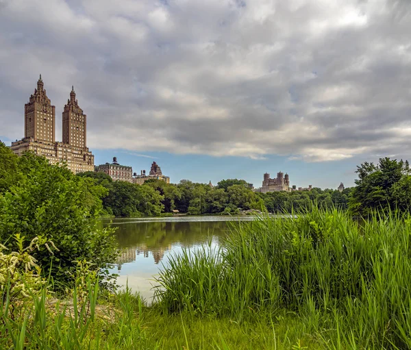 Jezera Central Parku New York City Manhattan — Stock fotografie