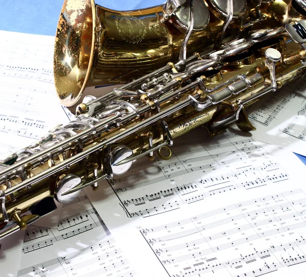 Saksofoni — kuvapankkivalokuva