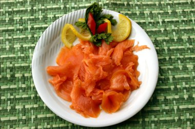 Tütsülenmiş somon