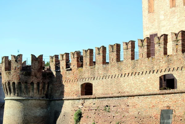 Castelo medieval de Fontanellato — Fotografia de Stock