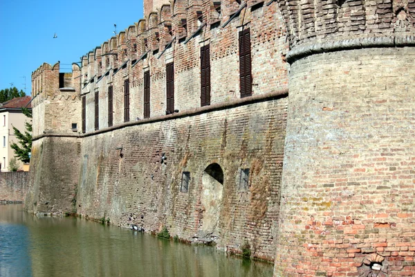Średniowieczny zamek fontanellato — Zdjęcie stockowe