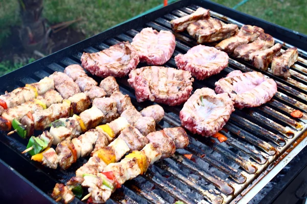 Carne a la parrilla — Foto de Stock