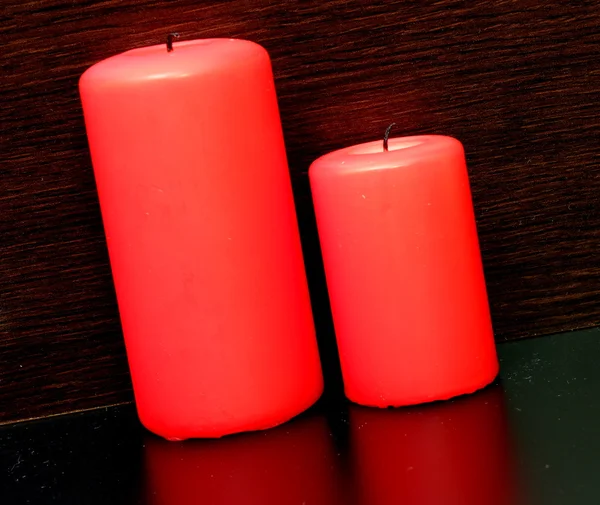 Candele rosse — Foto Stock