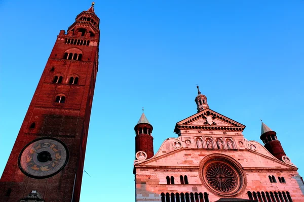 Kościół Cremona — Zdjęcie stockowe