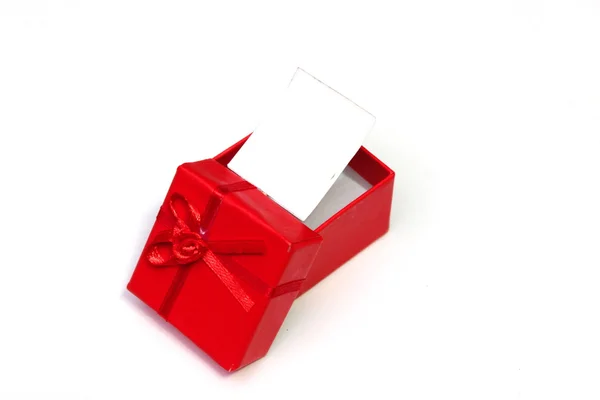 赤いボックス — ストック写真