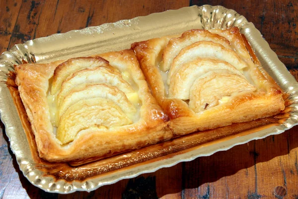 Bolo de maçã — Fotografia de Stock