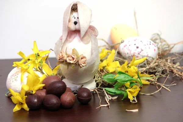 Kleine chocolade-eieren — Stockfoto