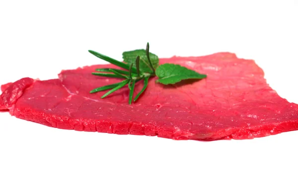 Raw steak — Stock Photo, Image