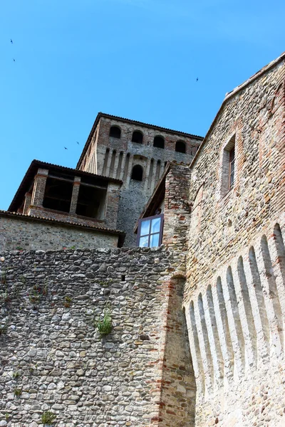 Zamek torrechiara — Zdjęcie stockowe