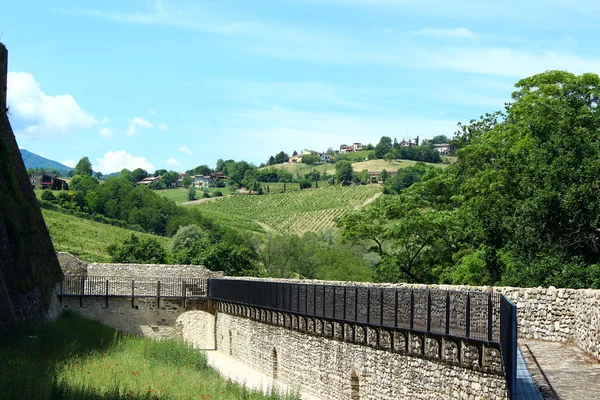 Kasteel van torrechiara — Stok fotoğraf