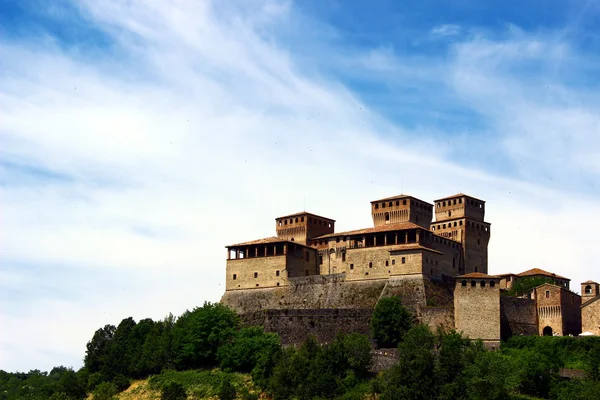 Castillo de Torrechiara — Foto de Stock