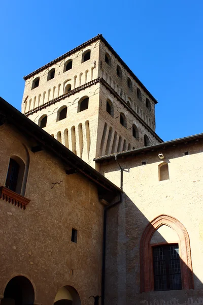 Burg von torrechiara — Stockfoto