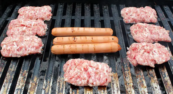 Barbecueën — Stockfoto