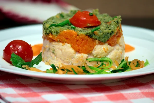 Torta di salmone — Foto Stock