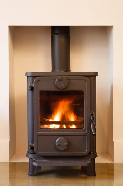 Wood burning stove — Stock Photo, Image