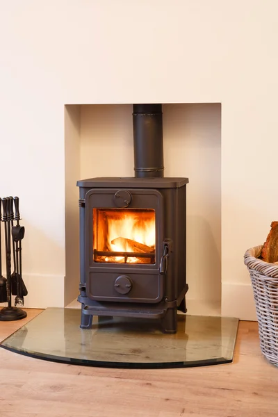 Wood burning stove — Stock Photo, Image