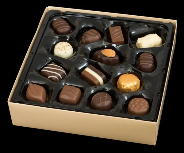 Chocolate box Stock Photo