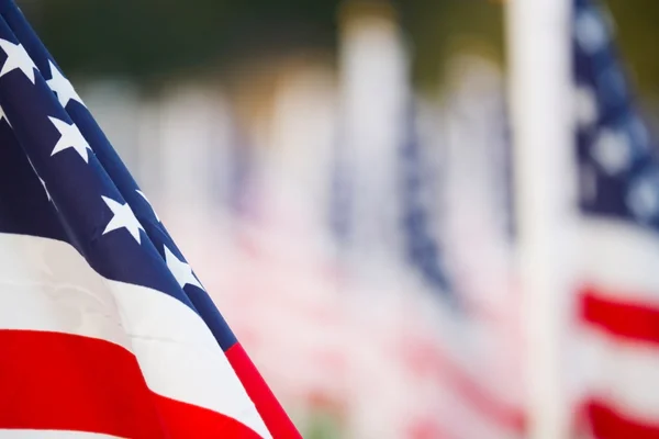 US flags — Stock Photo, Image