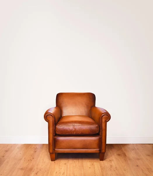 Leather armchair — Stock Photo, Image