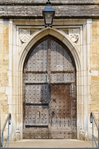 Puerta medieval vieja — Foto de Stock