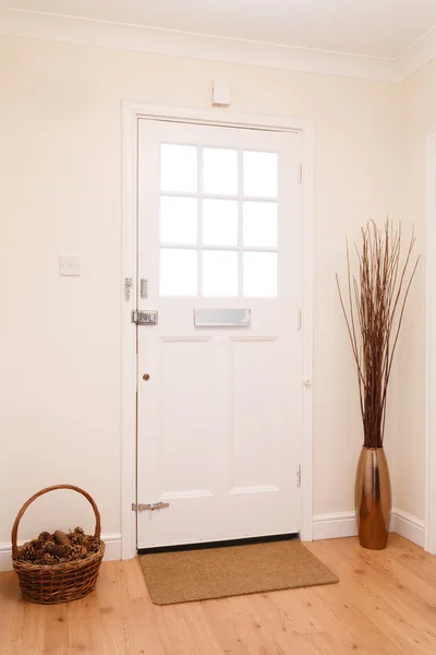 Hallway and front door — Stock Photo, Image
